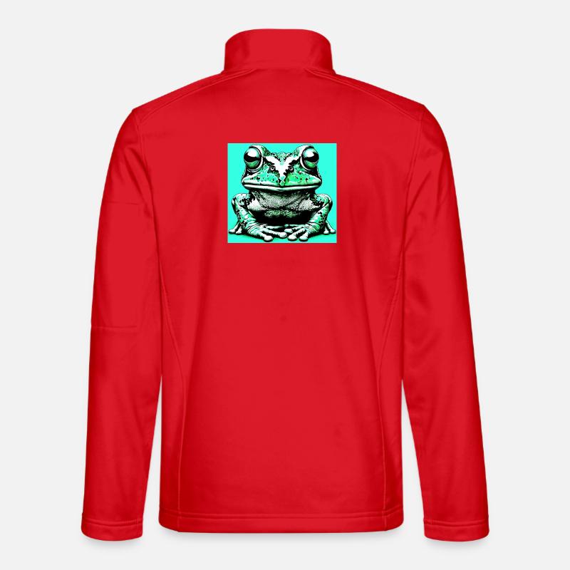 Frosch - Unisex Softshelljacke - Rot