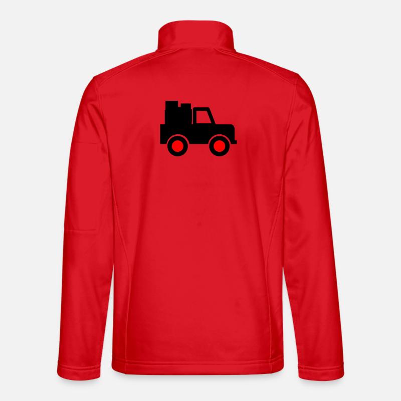 Auto - Unisex Softshelljacke - Rot