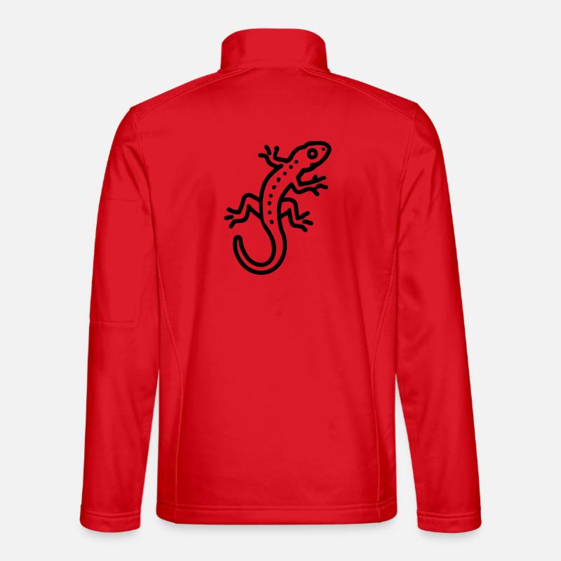 lizard - Unisex Softshell Jacket - red