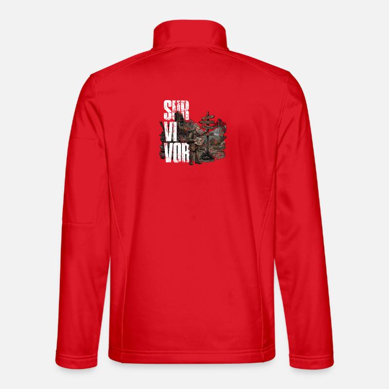 Survivor - Unisex Softshelljacke - Rot