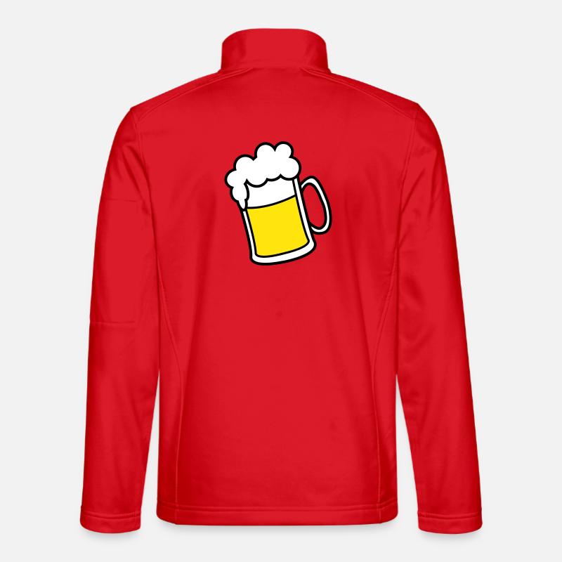 bier Unisex Softshelljacke