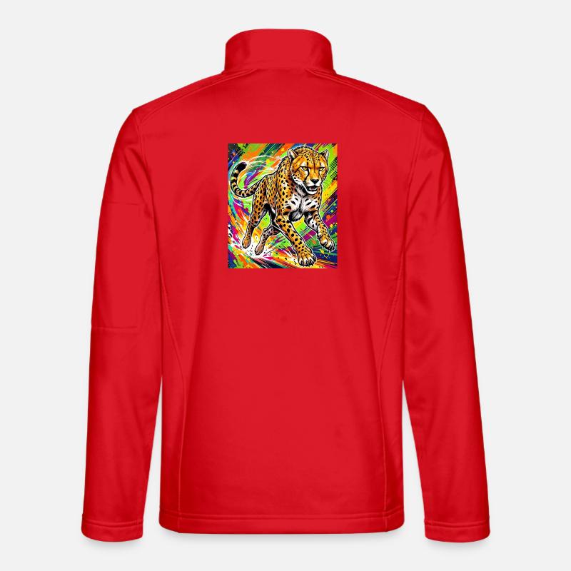 Gepard - Unisex Softshelljacke - Rot