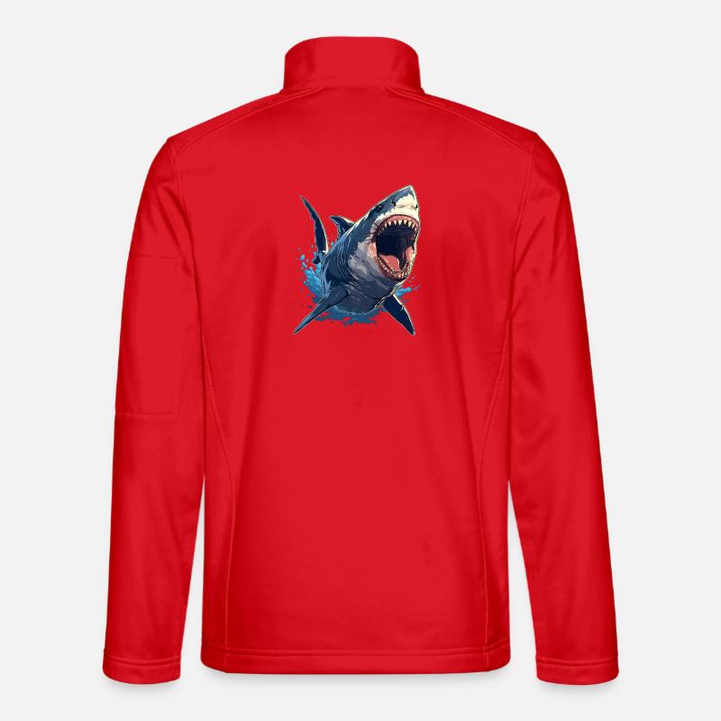 Requins Requin Veste en tissu softshell Unisexe