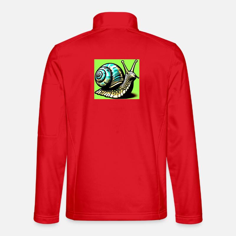 Snail - Unisex Softshell Jacket - red