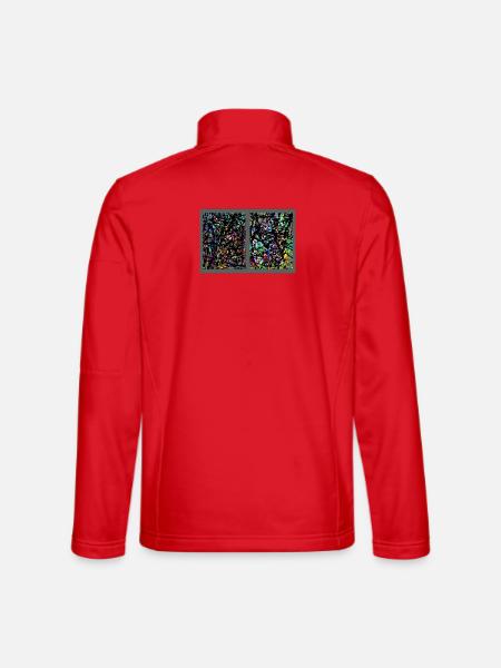 schragshroj - Veste en tissu softshell Unisexe - rouge