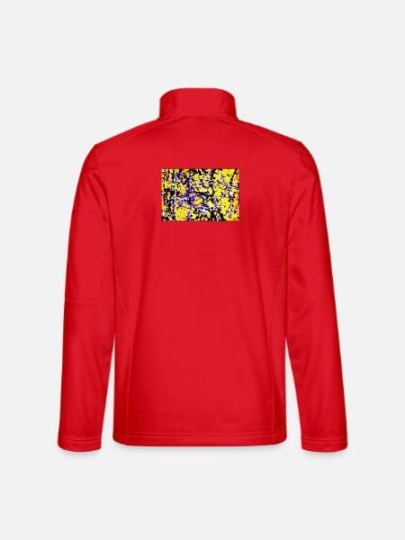 Xanthopsia - Unisex Softshell Jacket - red