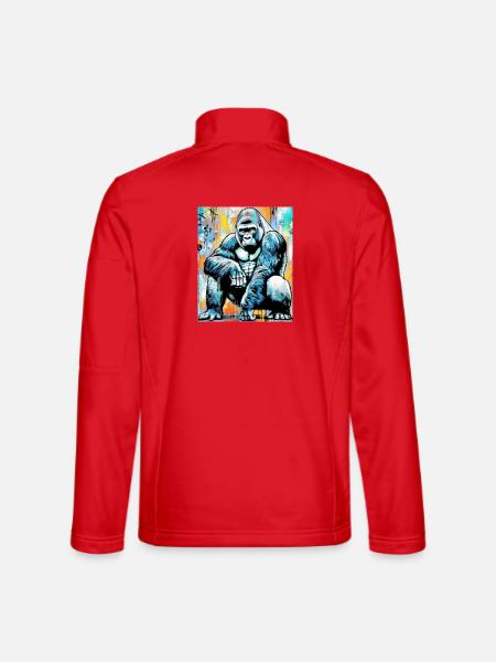 gorilla - Unisex Softshell Jacket - red
