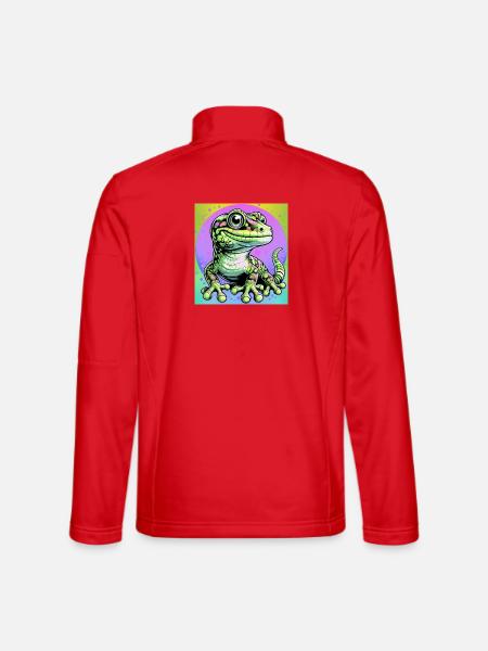 Gecko - Unisex Softshell Jacket - red