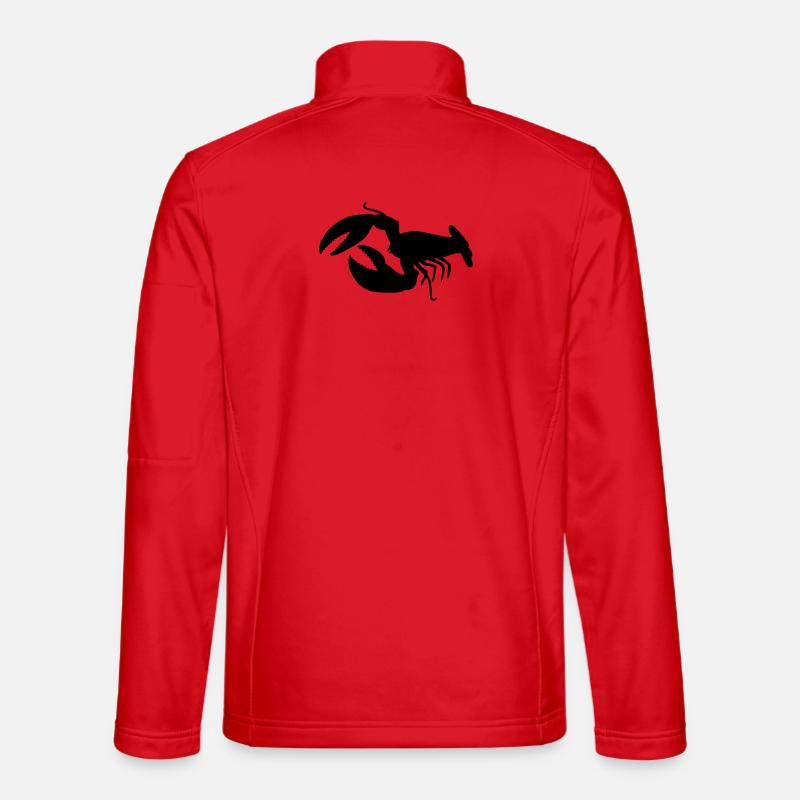 lobster - Unisex Softshell Jacket - red