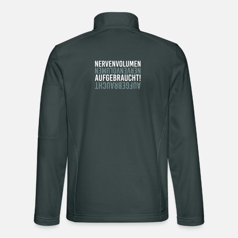 Nerve volume used up Unisex Softshell Jacket