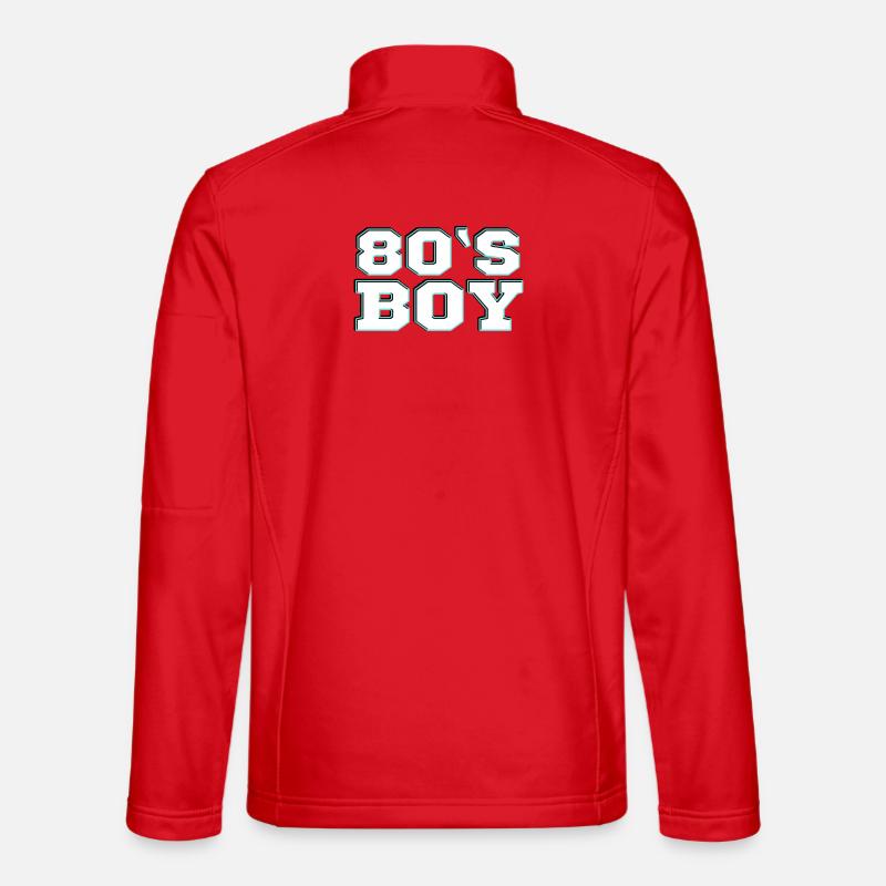 Années 80 Veste en tissu softshell Unisexe