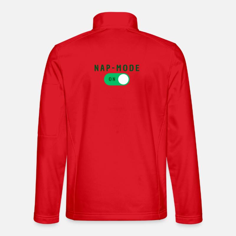 Nap Modus Aktiv - Unisex Softshelljacke - Rot