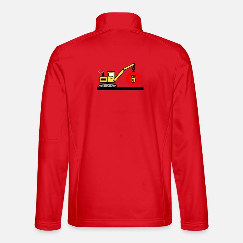 Excavator Unisex Softshell Jacket