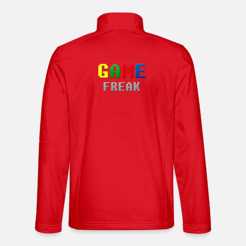 Tema Pixel Retrò Game Freak Giacca softshell unisex