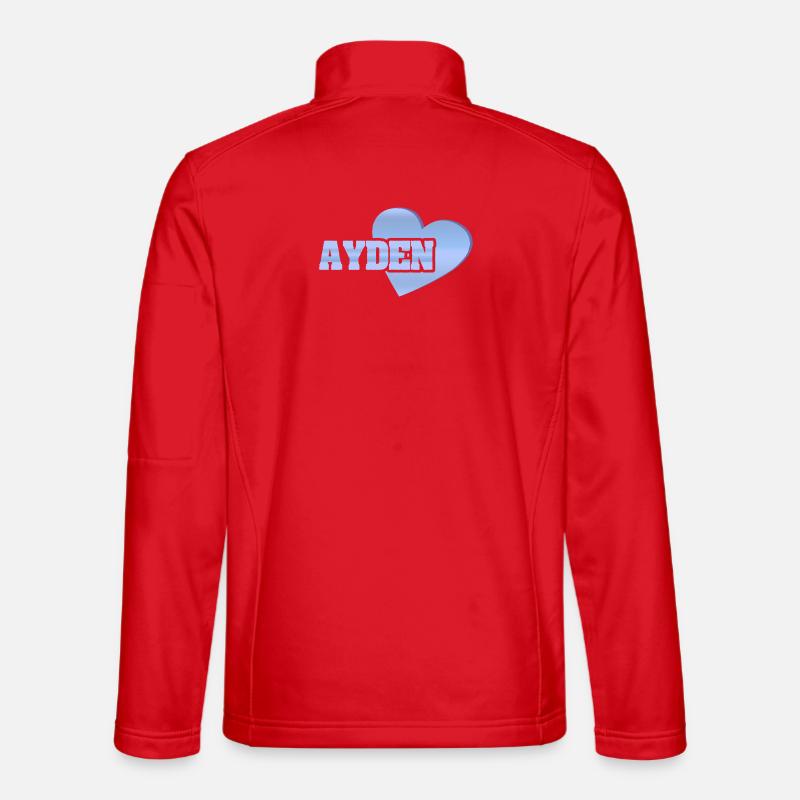 Love Ayden - Unisex Softshell Jacket - red