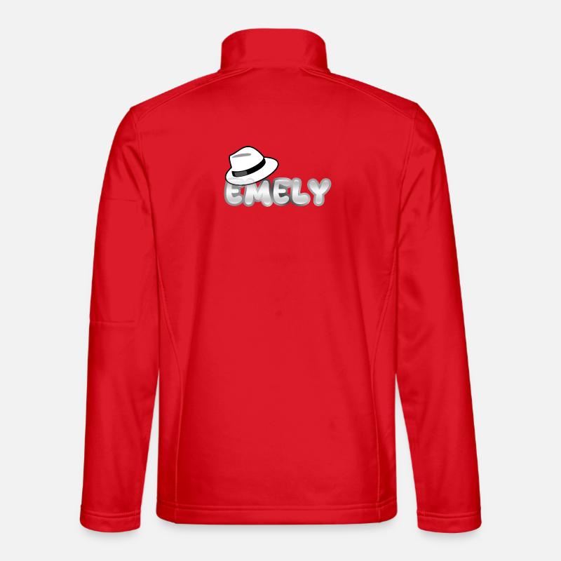 Gift for Emely - Unisex Softshell Jacket - red