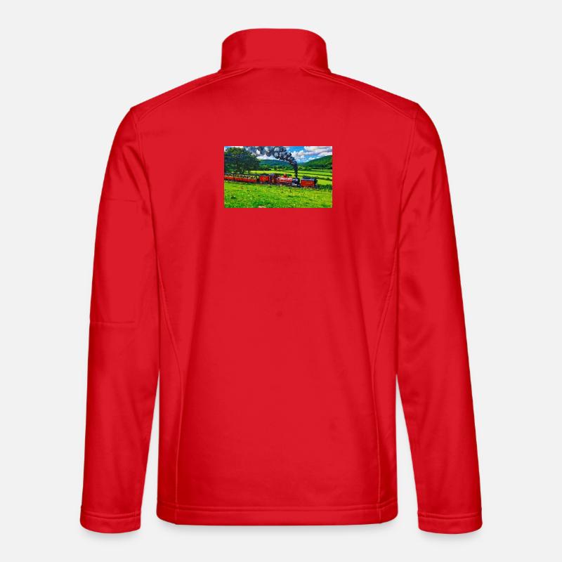 Vallée de Rheidol - Veste en tissu softshell Unisexe - rouge