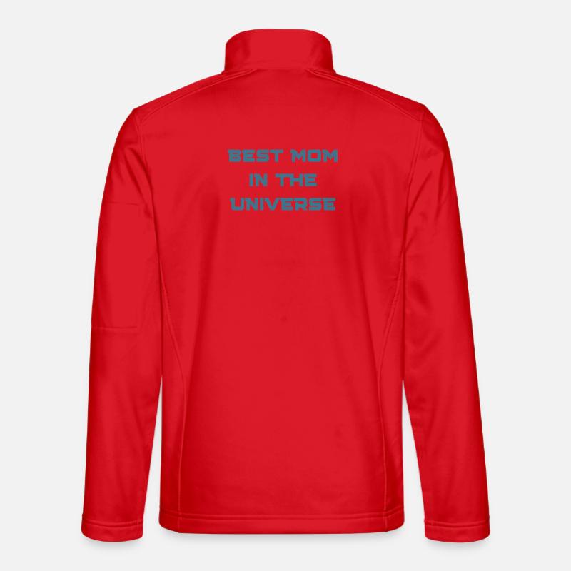 Beste Mama im Universum - Unisex Softshelljacke - Rot