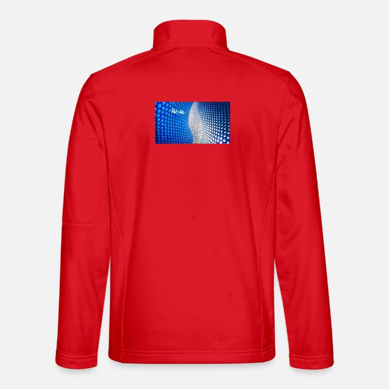 Sommaire de Cobalt Bubblewave - Veste en tissu softshell Unisexe - rouge