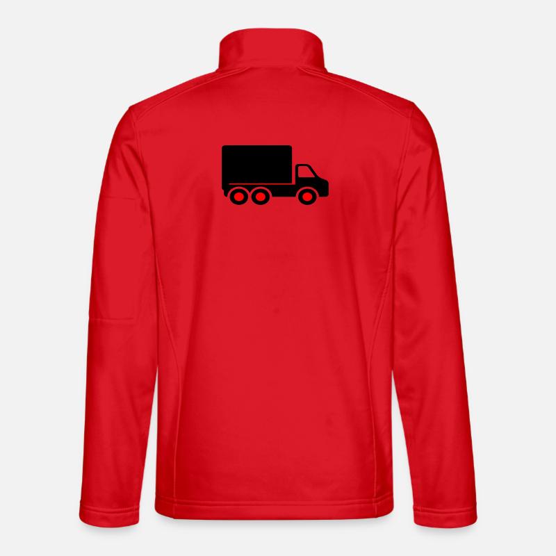 Truck - Unisex Softshelljacke - Rot