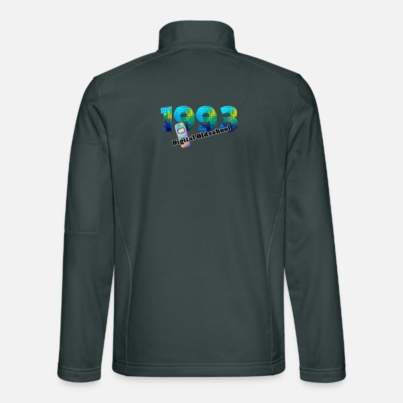 1993 – Design Digital Oldschool Veste en tissu softshell Unisexe