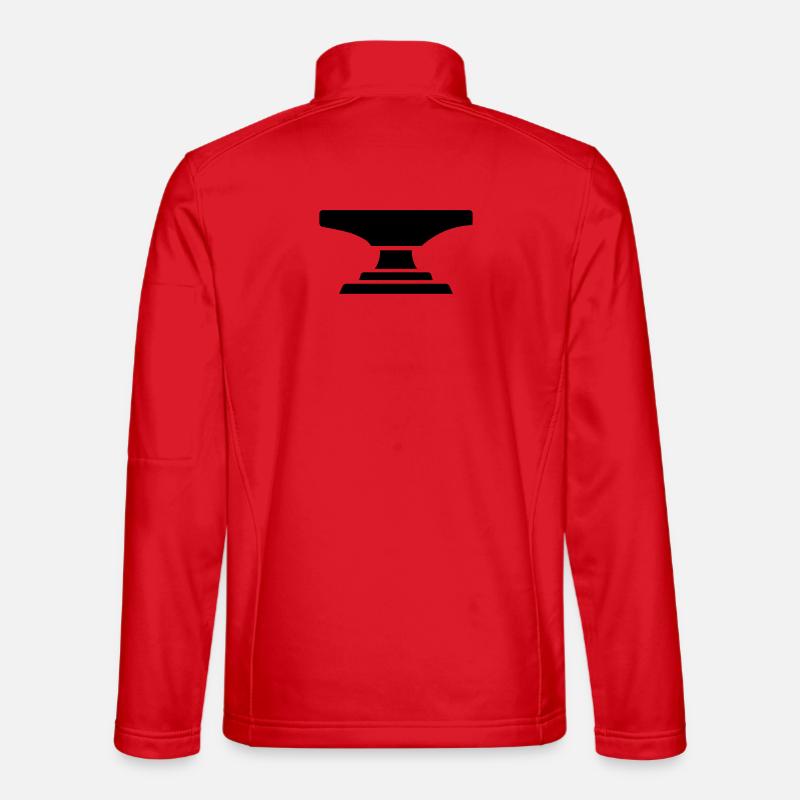 anvil - Unisex Softshell Jacket - red