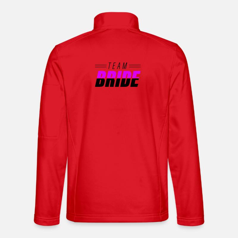 Équipe Bride Veste en tissu softshell Unisexe