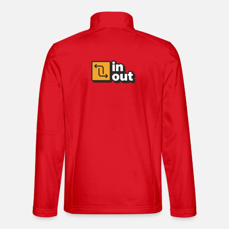 In out - Unisex Softshell Jacket - red