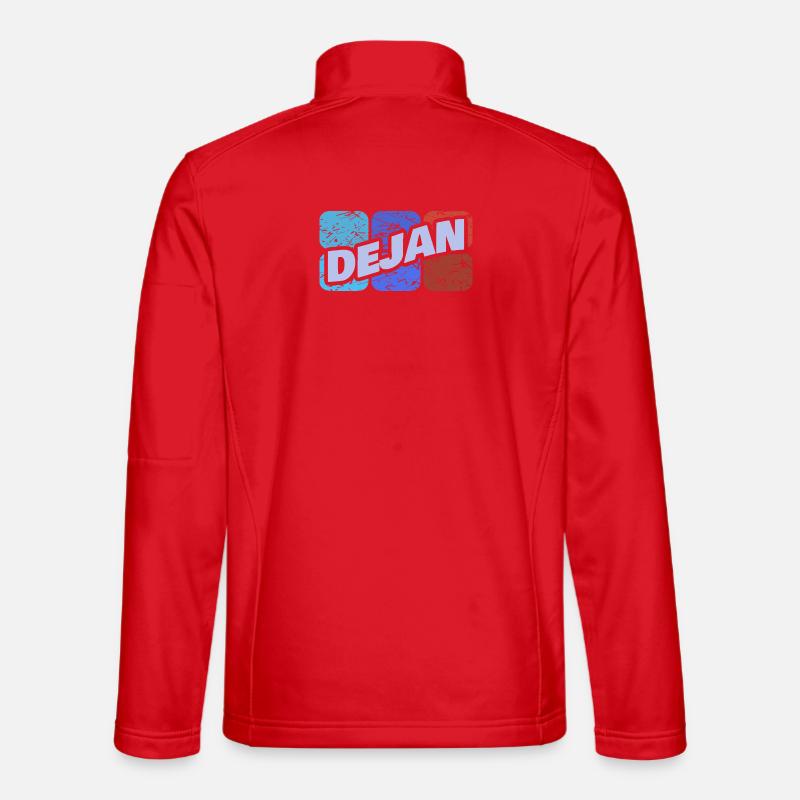 Dejan Dejan - Unisex Softshell Jacket - red