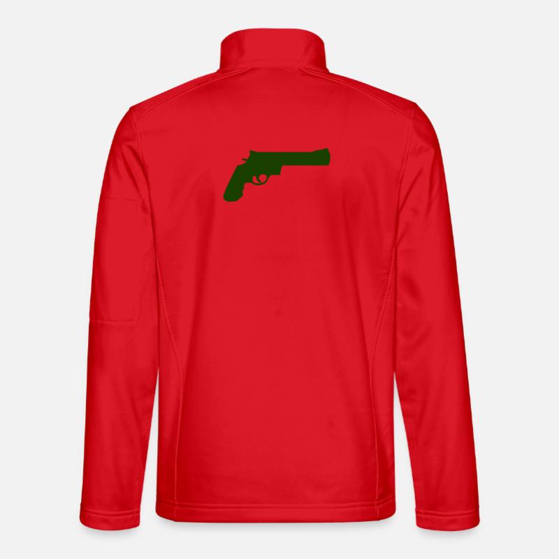 gun- - Unisex Softshelljacke - Rot