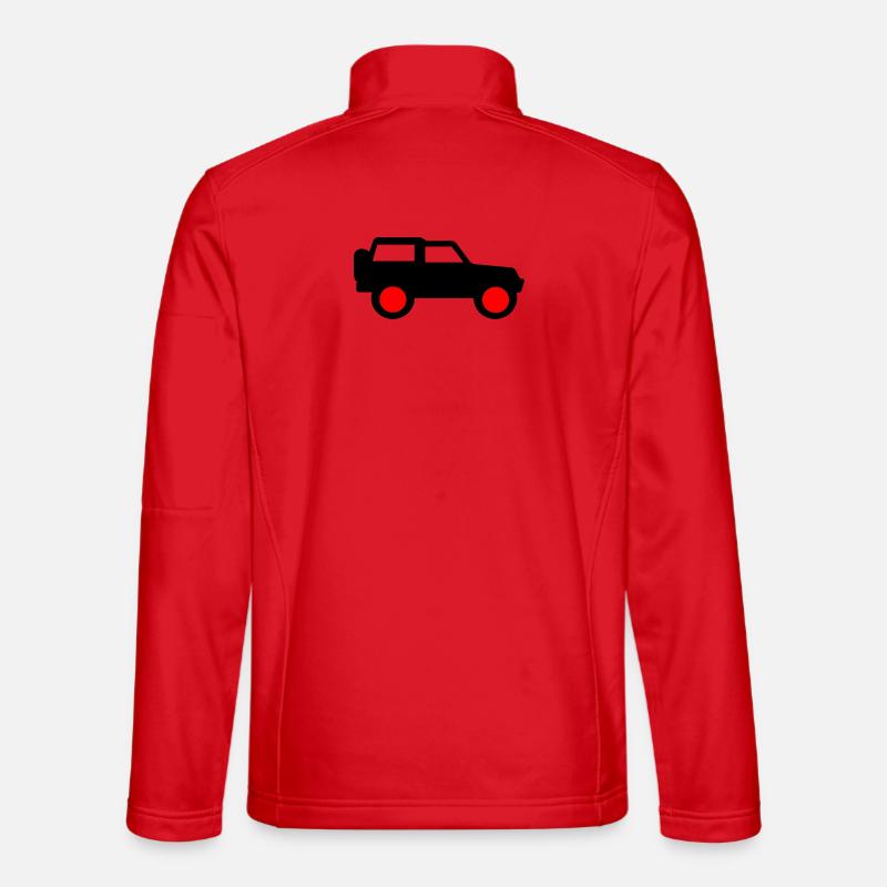 Auto - Unisex Softshelljacke - Rot