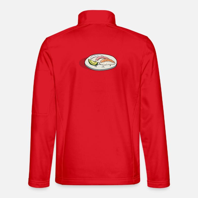 sushi - Unisex Softshell Jacket - red