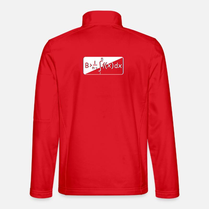 Mathematiker Mathe mathematisch Mathematik - Unisex Softshelljacke - Rot
