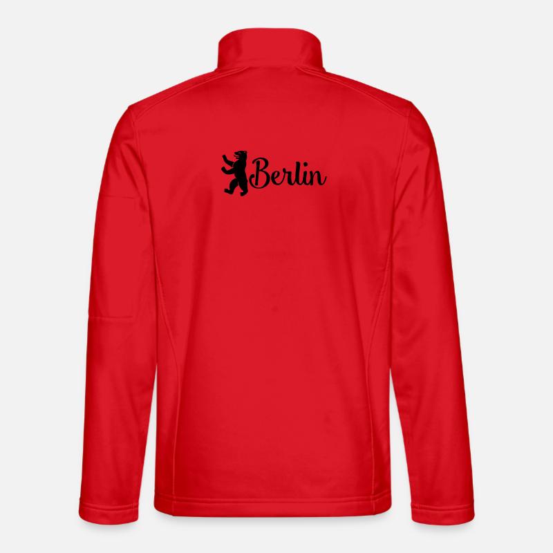 berlin - Unisex Softshelljacke - Rot