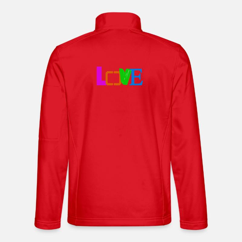 LIEBE Unisex Softshelljacke