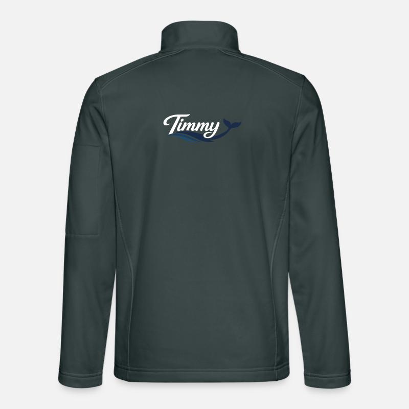 Timmy Wal - Typographie Veste en tissu softshell Unisexe