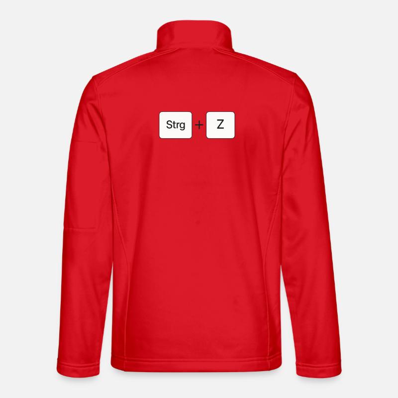 Ctrl + Z Unisex Softshell Jacket