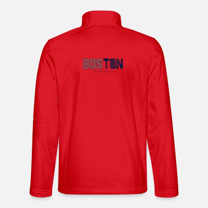 Silhouette de Boston Veste en tissu softshell Unisexe
