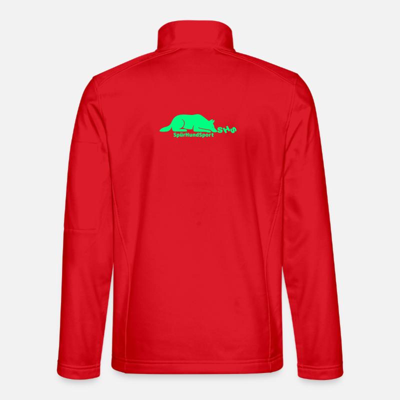 Logo SHS vert Veste en tissu softshell Unisexe