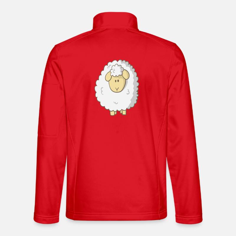 Mouton Veste en tissu softshell Unisexe