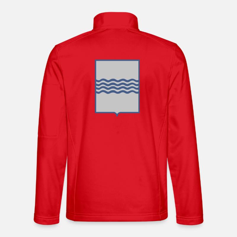 Basilikata Italien - Unisex Softshelljacke - Rot