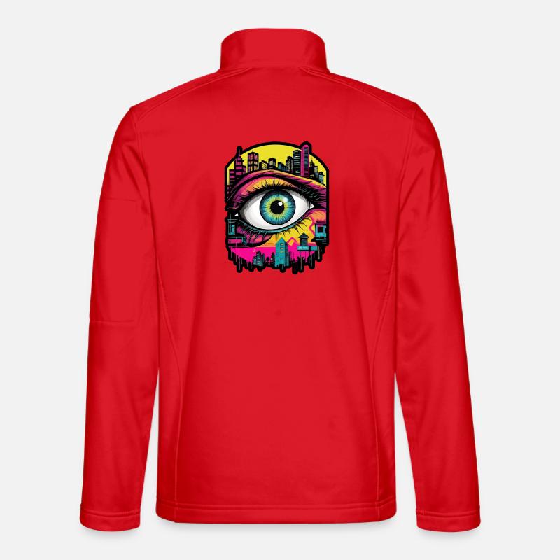 Stadtwache - Unisex Softshelljacke - Rot