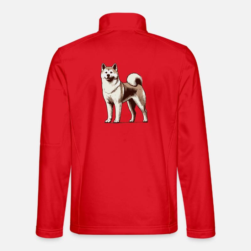 Akita - Unisex Softshell Jacket - red