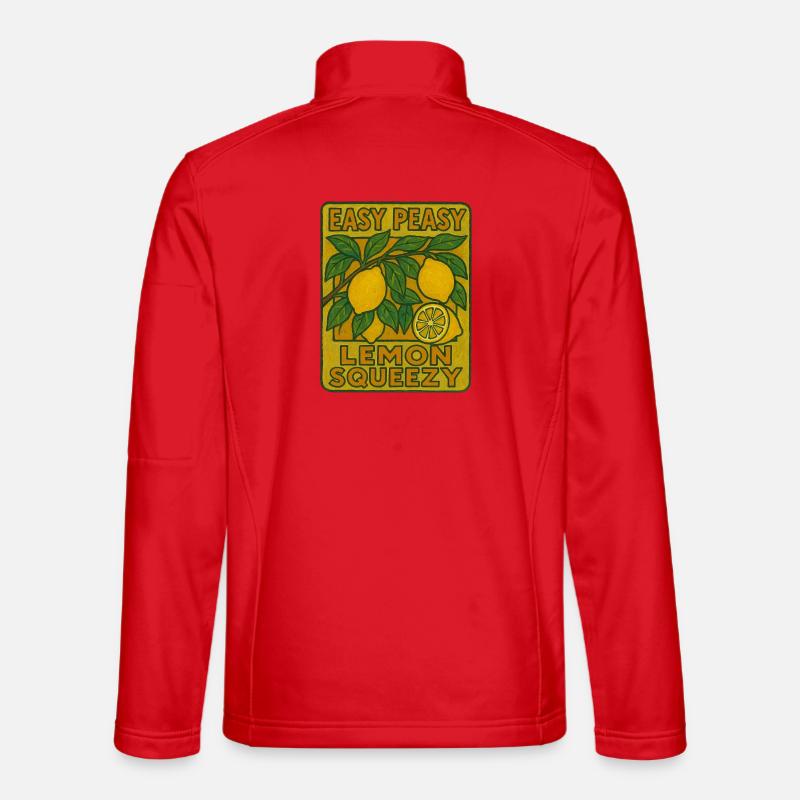 Presser un citron, c'est facile Veste en tissu softshell Unisexe