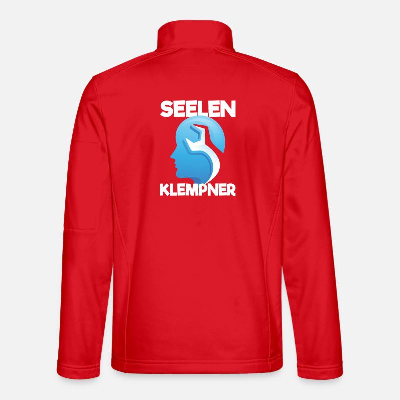 Seelenklempner - Unisex Softshelljacke - Rot
