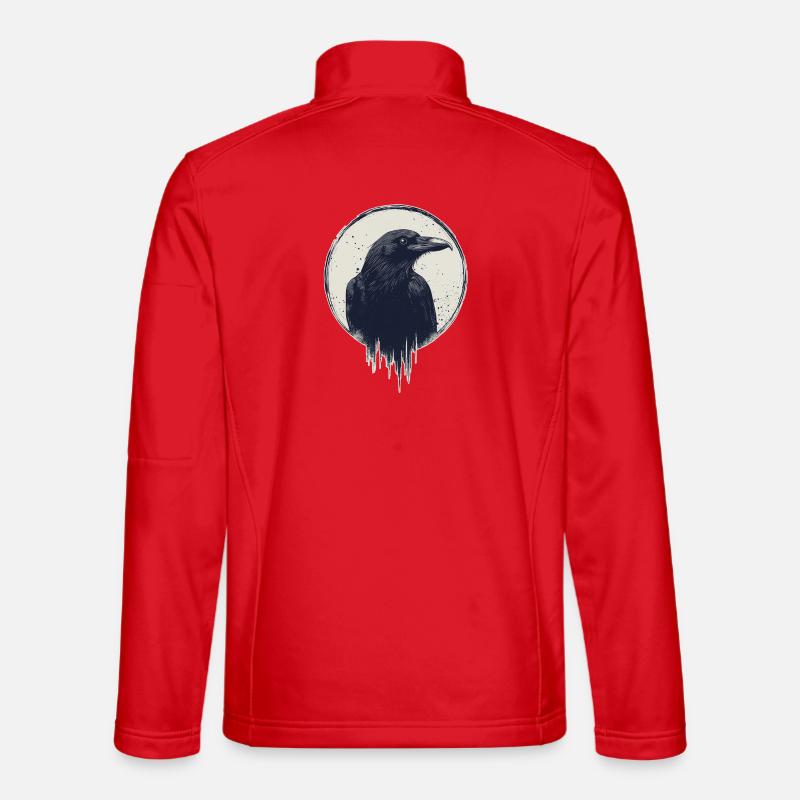 Raven - Unisex Softshell Jacket - red