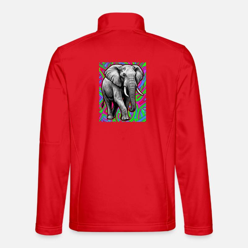 elephant Unisex Softshell Jacket