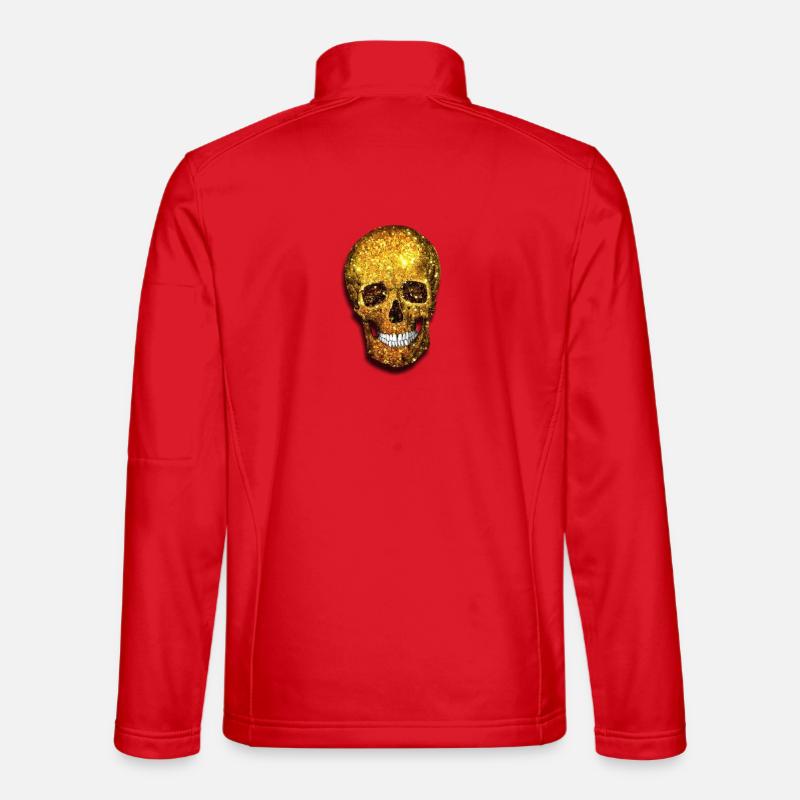 Gold Skull Unisex Softshell Jacket