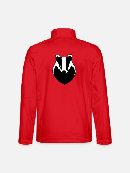 Badger - Unisex Softshell Jacket - red