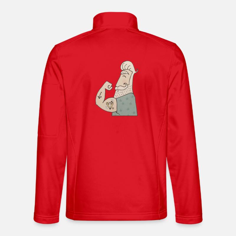 Sailor - Unisex Softshell Jacket - red